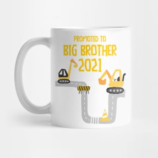 Promoted to Big brother excavator announcing pregnancy 2021 Mug